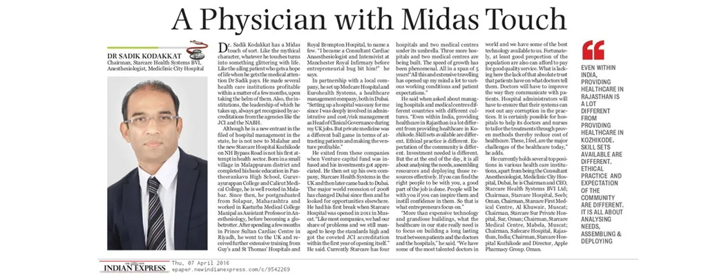 Midas Touch Advanced Medical Treatment