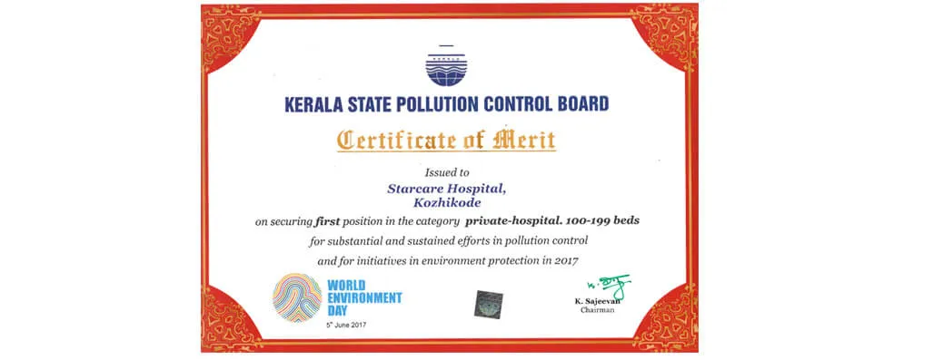 Receives Kerala State Pollution Control Board Award