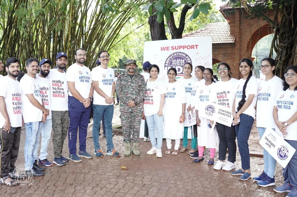 Walkathon Participants Running